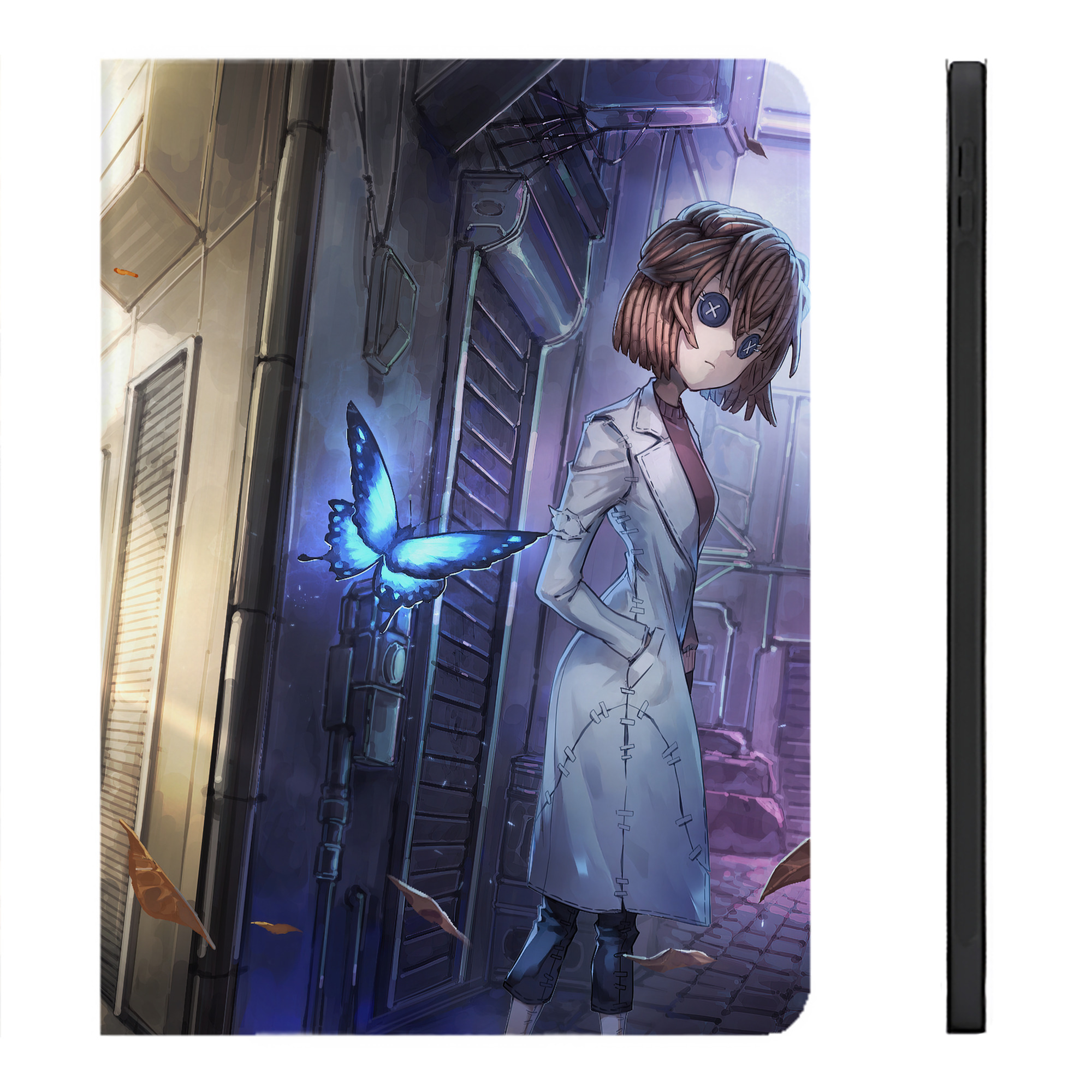 （画像用） 名探偵コナン Detective Conan IPadケース ペンホルダー付き ブックスタイルデザイン